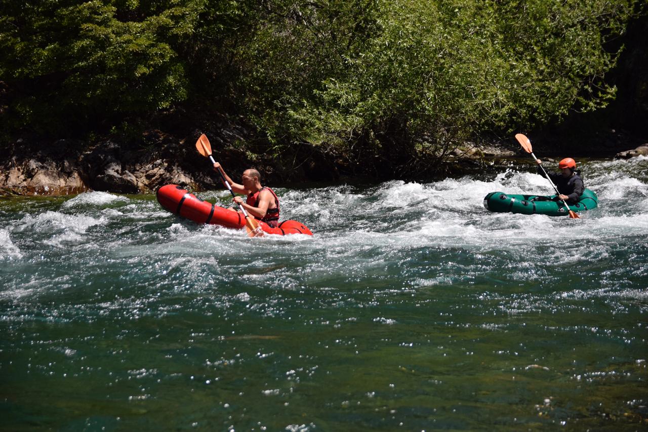 Travesía en Packraft Humedales del Santa Lucía